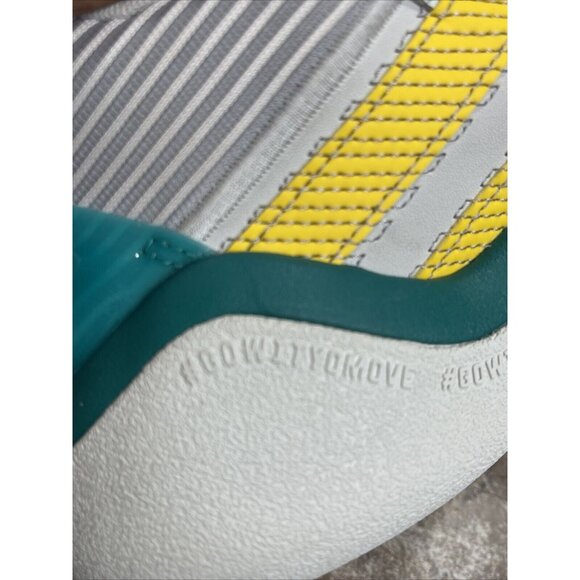 Adidas James Harden Men’s Sneakers GoWitYoMove White Yellow Orange Size 11.5 - Picture 8 of 10